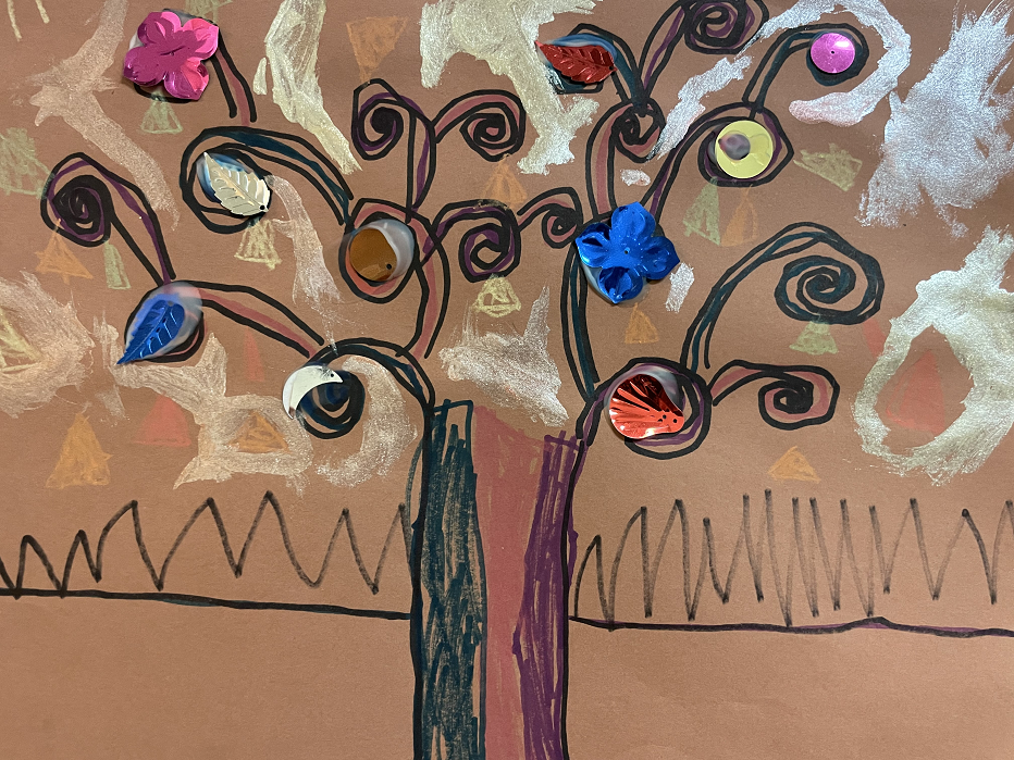 Trees based on Gustav Klimt